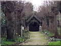 St Michael and All Angels Church, Stour Provost - Lych Gate