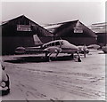 Snowbound aircraft at Sywell, 1975