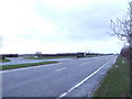 A419 at the entrance to Lower Widhill Farm