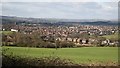 View over fields