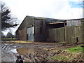 Farm buildings in Grovely Wood