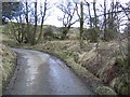 Minor Road Corner near Ty-cerrig