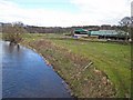 Low Cocken Farm and the River Wear