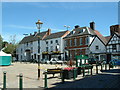 SP3097 : Atherstone : The Market Square by Chris Wilson