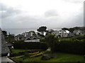 Houses & St Ives Bay from Higher Trewidden