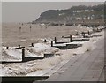 TM3236 : Stormy Seas at  Felixstowe by Richard Rice