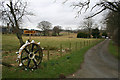 A farm relic of yesteryear on the lane to Janefield Farm.