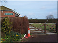 Entrance to Fordingbridge Bowling Club