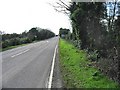 Looking SW along the A28, Island Road