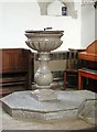 St John the Baptist, Cottered, Herts - Font