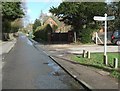 Road Junction at Landford