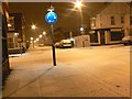 Duncan Road and Milligan Road in the snow