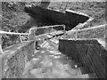 Steps leading down from Constable Road