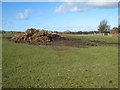 Muck heap at Pondfield Villa