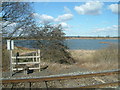 Water across the tracks