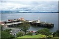 Dunoon Pier from outside the museum