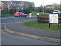 Junction of Church Road with B4245, Undy