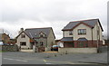 New houses on the main road