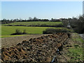 Farmland and Rivetts Farm from Rye Hill