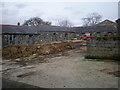 Ty Mawr farm yard.