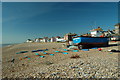 TM4656 : Fishing boat on Aldeburgh beach by Ian Rees