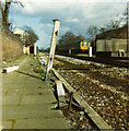 Huyton Station about 1970 - Wigan slow line just taken up