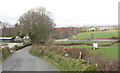 The Xroads at the top of Nant-y-garth from the Seion road