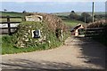 Driveway to Wayland Farm