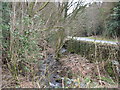 Looking towards the site of the former Pont Ladi-wen - a notoriously haunted bridge