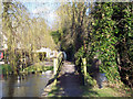 Footbridge over the River Till, Winterbourne Stoke