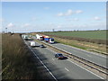 Busy A14 looking West.