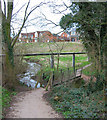 Footbridge over Wistaston Brook