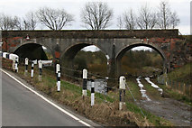 NS6022 : Abandoned railway bridge by Bob Forrest