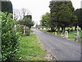 NZ2499 : Cemetery by Walter Baxter