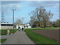 Cycling Towards White House Farm