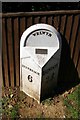 Milestone on the approach to Welwyn, Hertfordshire