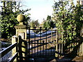 Gate to Hey House Holcombe