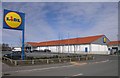 SS5198 : Lidl Supermarket, Machynys by Hywel Williams