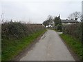 Woodhead Lane - Approaching Deerleap Cottages