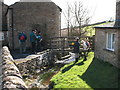 Footbridge over Askrigg Beck