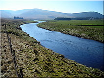 NS9620 : River Clyde Near Crawford by Iain Thompson