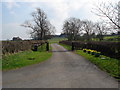 Entrance to Stripe House Farm