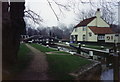 Lock at the start of the Wey Navigation Canal
