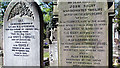 SJ4286 : Eleanor Rigby headstone at St Peter's Church, Church Road, Woolton by Peter Tarleton