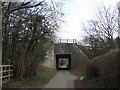 Low bridge under the A41