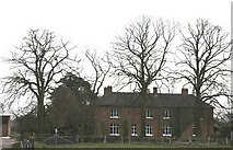 SJ8223 : Farmhouse at Lower Knightley. by stephen betteridge