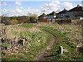 Footpath off the end of Bradley Boulevard, Sheepridge, Fartown, Huddersfield