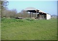 Barn, at Glebe farm, Dauntsey.