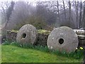 H2879 : Millstones at Meencargagh, Ednashanlagh by Kenneth  Allen