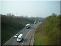 Slip road from M6 northbound to M42